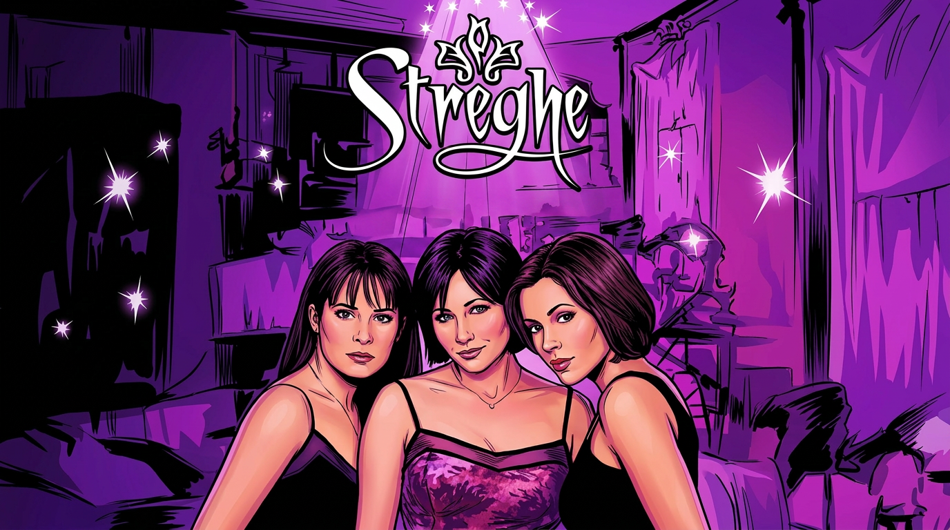 Il mitico trio della serie tv ''Streghe''